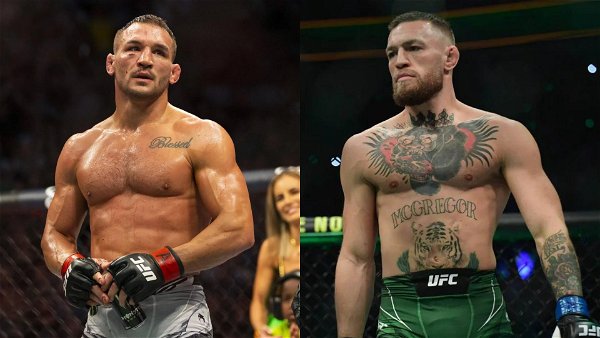 Michael Chandler and Conor McGregor